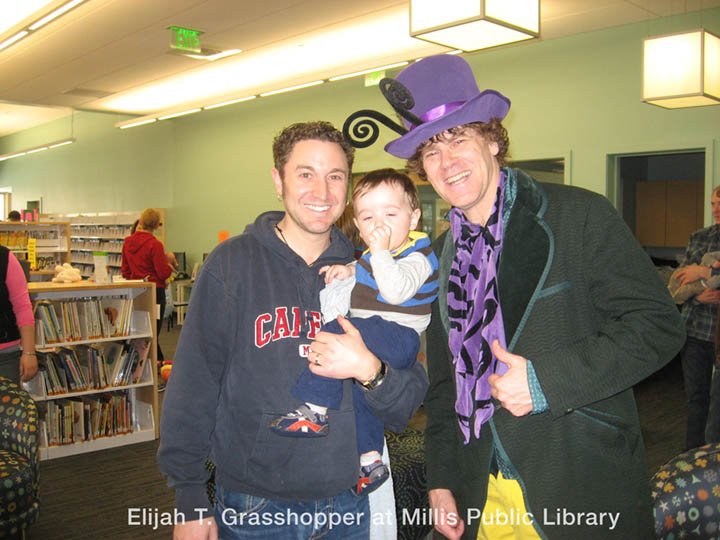 Elijah at Millis Library_